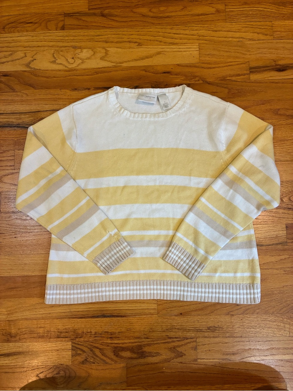Y2K Liz Claiborne 100% cotton sweater